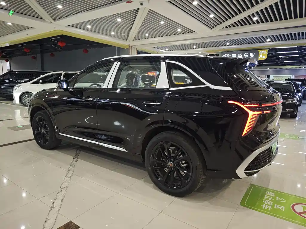 Hongqi HS3 PHEV 117 km Power Action