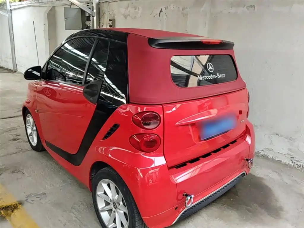 smart fortwo smart fortwo 2012款 1.0 MHD 敞篷激情版