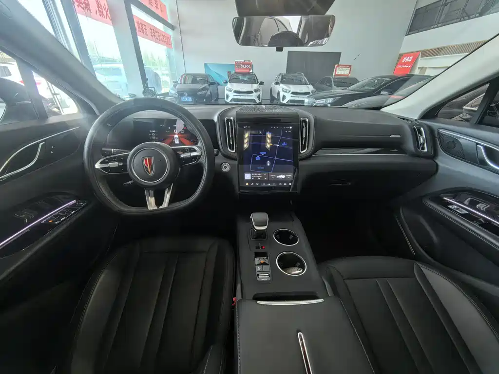 Hongqi HS3 PHEV 117 km Power Action