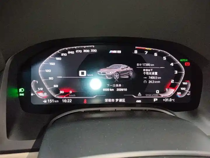 BMW M8 宝马M8 2022款 M8 双门轿跑车 雷霆版