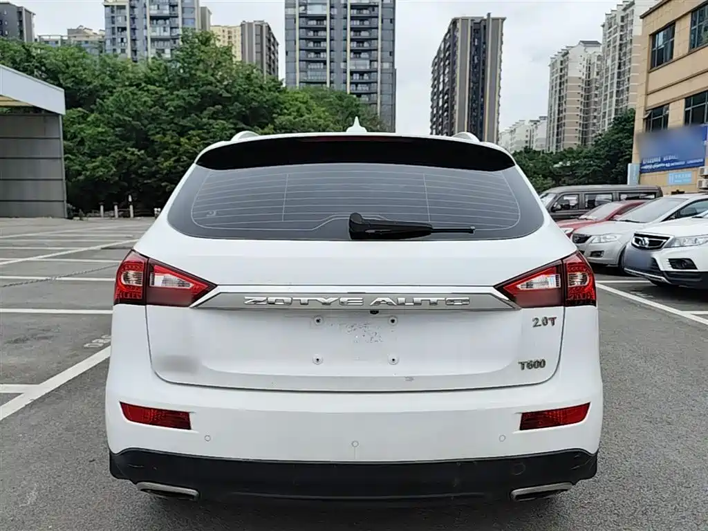 Zotye T600 众泰T600 2016款 2.0 T DCT尊贵型