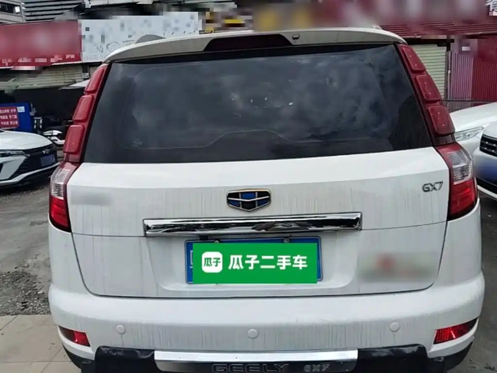 Geely GX7 吉利GX7 2015款 经典版 1.8 L 手动精英型 国V