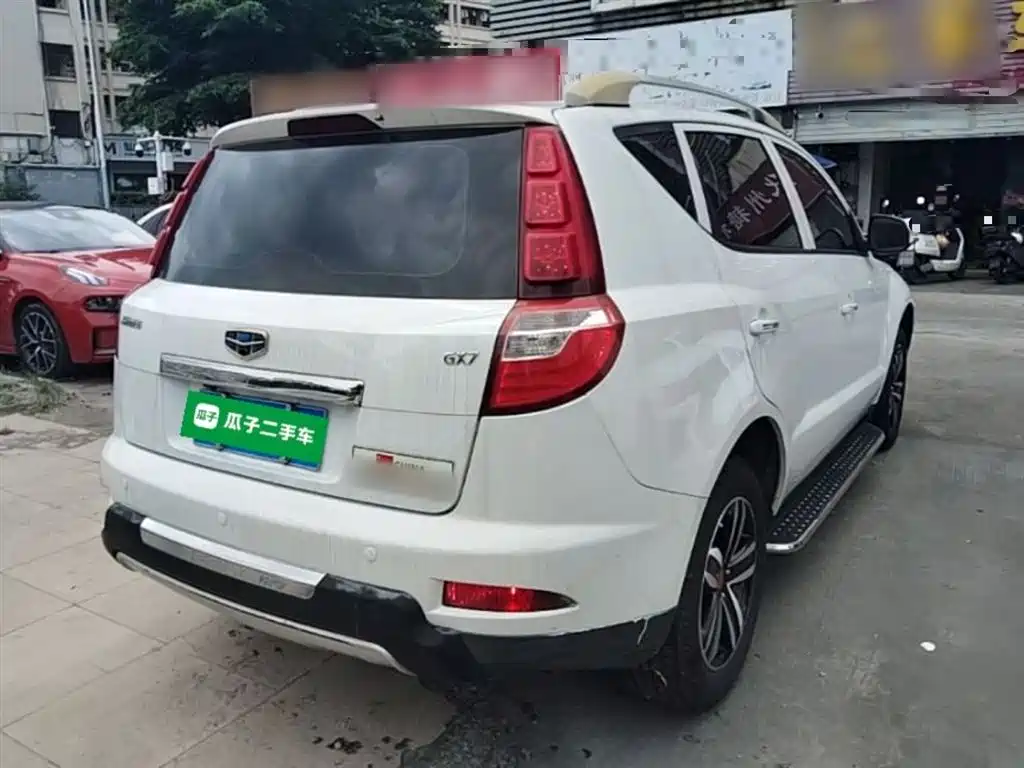 Geely GX7 吉利GX7 2015款 经典版 1.8 L 手动精英型 国V