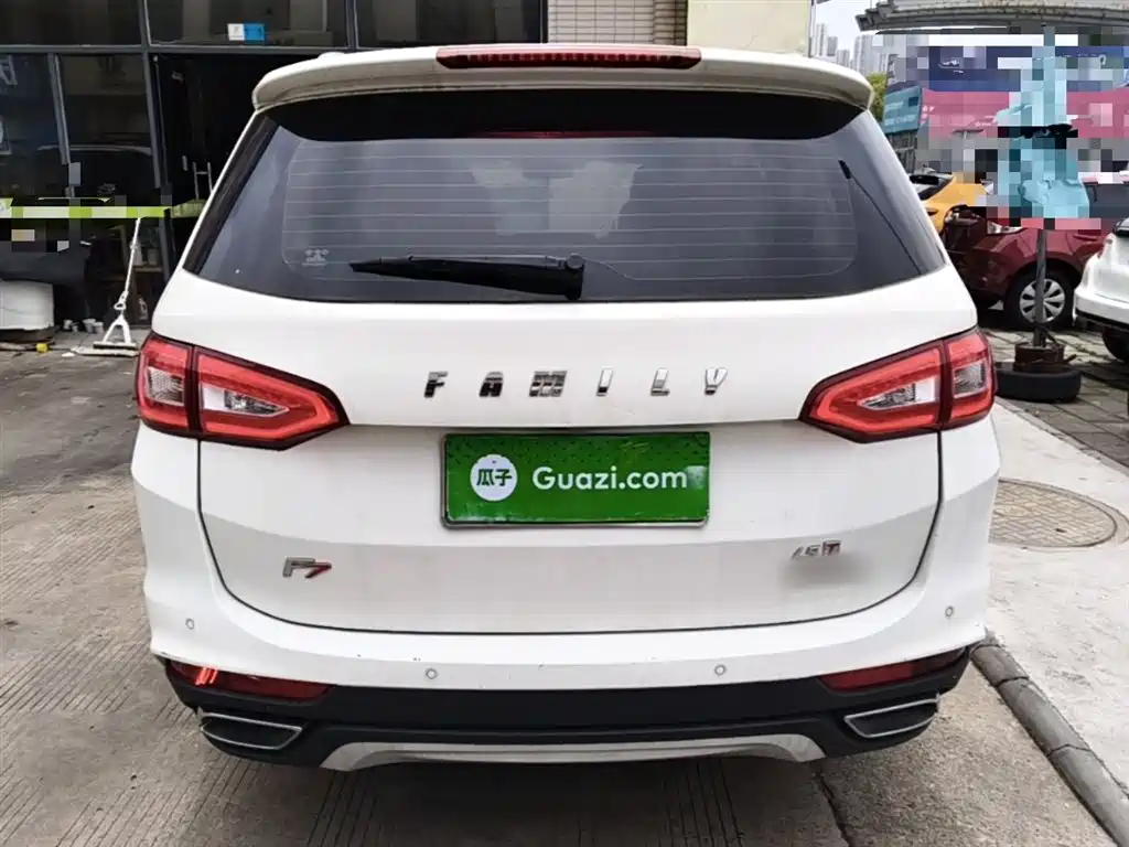 Family F7 福美来F7 2017款 1.5 T 7座手动标准型