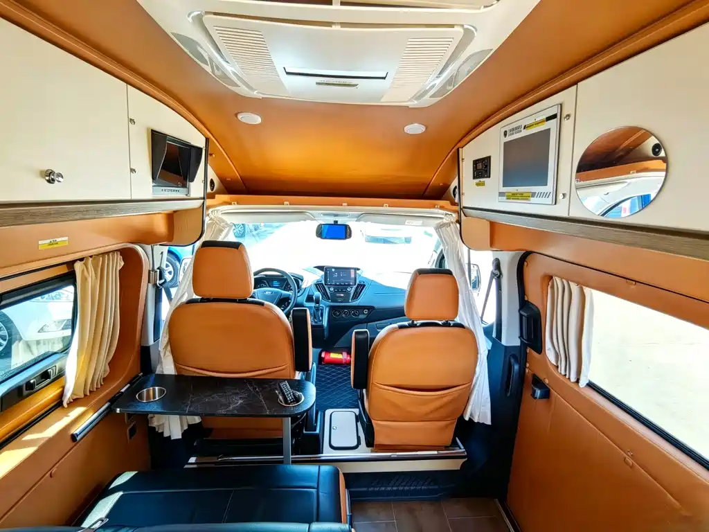 Transit 2.0 T Gasoline Auto Premium Commercial Business Travel MWB Mid Roof 7-seat CN-VI