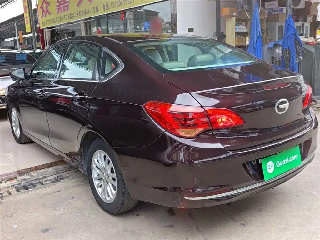 Trumpchi GA6 传祺GA6 2015款 1.8 T DCT舒适型