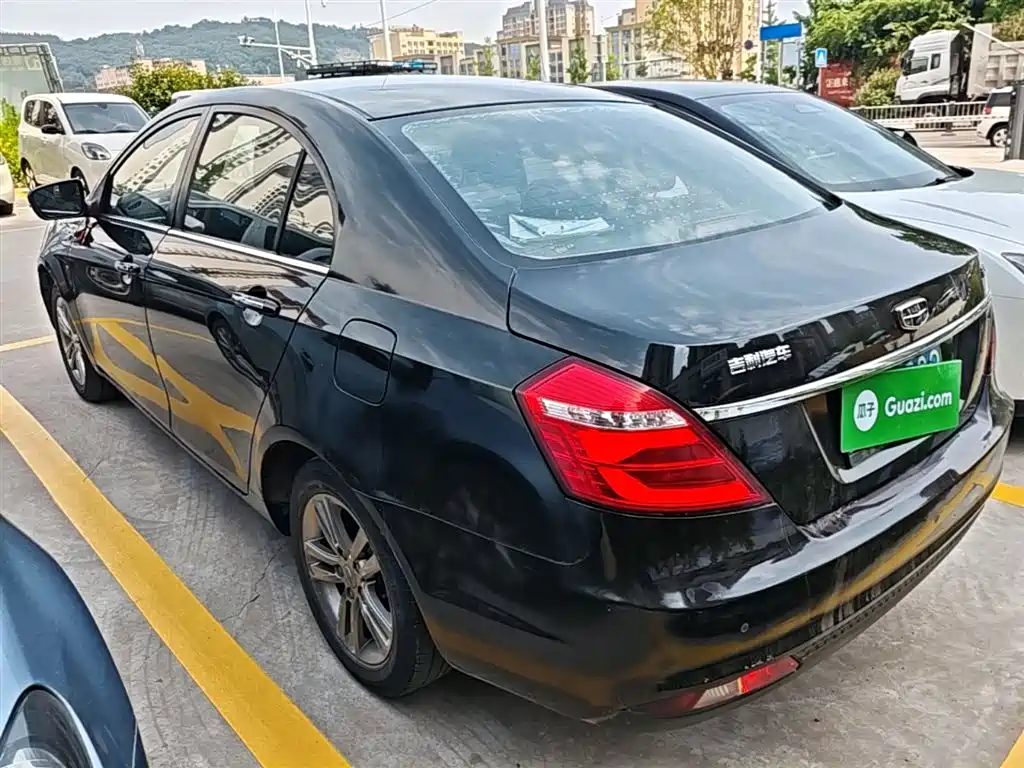 Emgrand Sedan Million 1.5 L Manual Upward