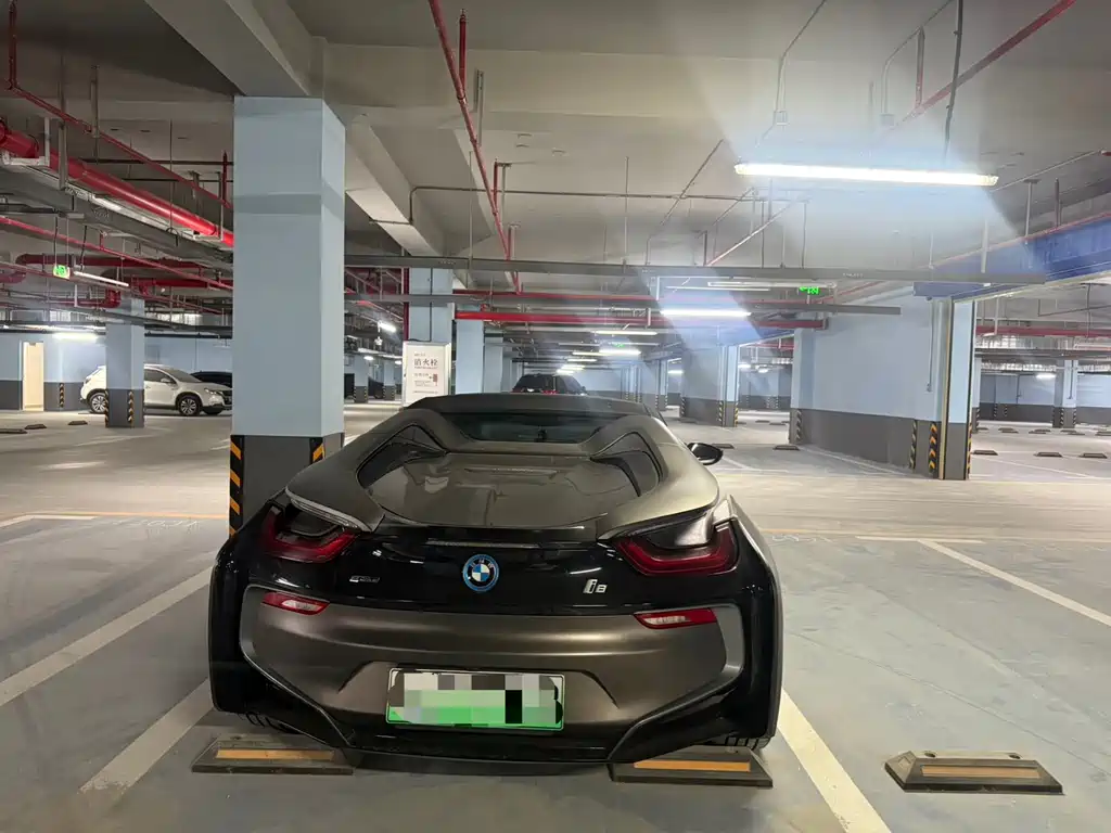 BMW i8 Convertible Sports Car