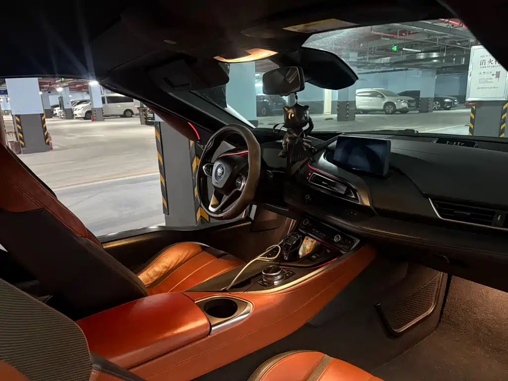 BMW i8 Convertible Sports Car