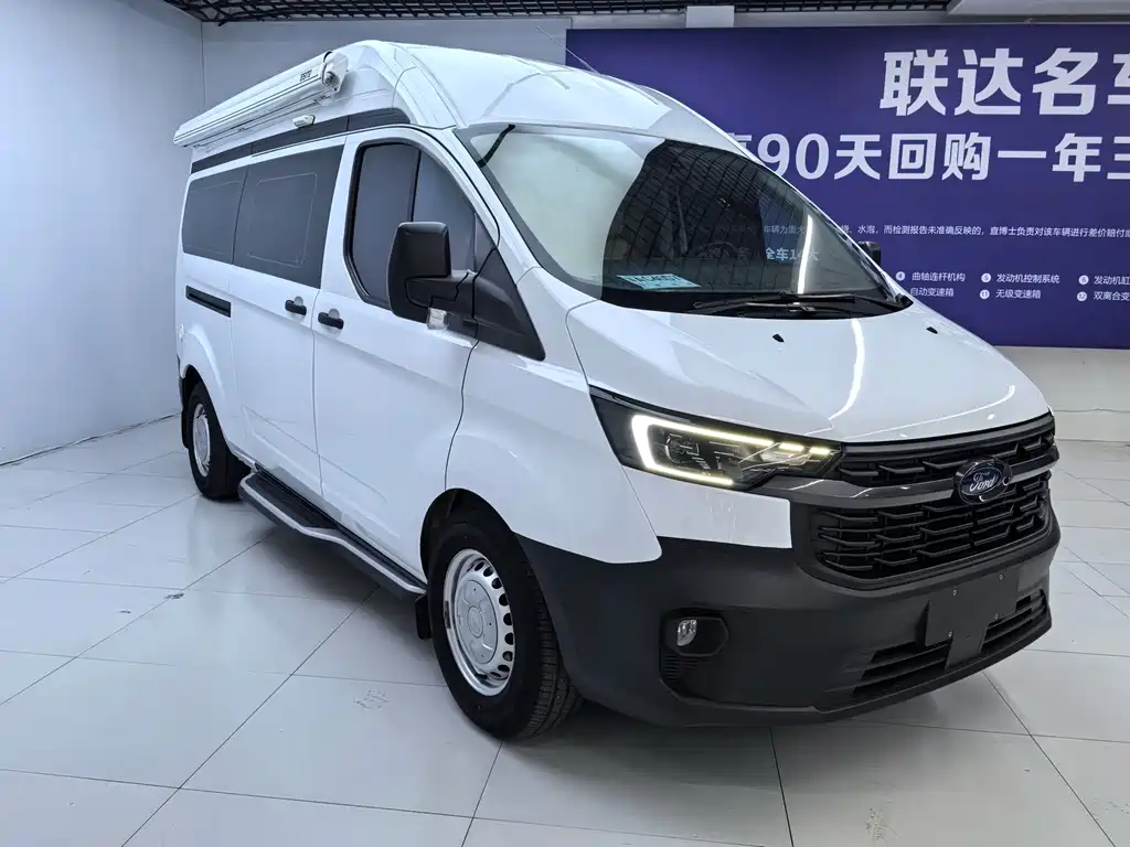 Transit 全顺 2023款 2.0 T柴油自动多功能商用车中轴中顶5/6座