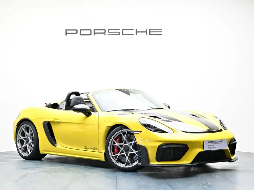 Porsche 718 保时捷718 2024款 Spyder RS 4.0 L