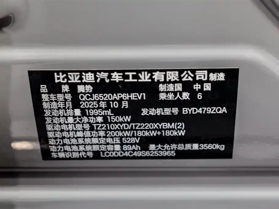 Denza N8 L 腾势N8 L 2025款 尊荣型