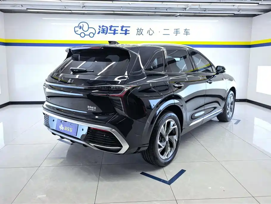 Hongqi HS3 PHEV 115 km Power Action